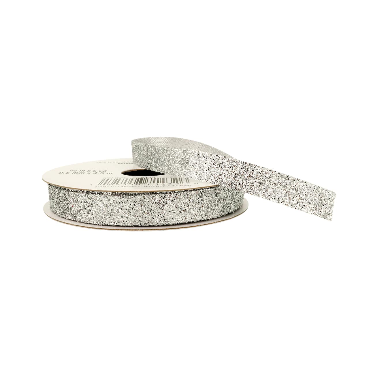 12 Pack: 3/8" x 5yd. Metallic Glitter Ribbon by Celebrate It®